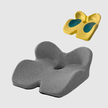 Load image into Gallery viewer, Non-Slip Memory Foam Seat Cushion Posture Correction Slow Rebound Hollow Out Design Prevent Hemorrhoids Give Birth Pain Relieve
