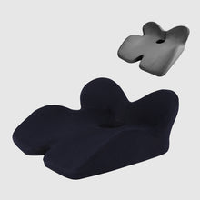Load image into Gallery viewer, Non-Slip Memory Foam Seat Cushion Posture Correction Slow Rebound Hollow Out Design Prevent Hemorrhoids Give Birth Pain Relieve
