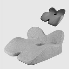 Load image into Gallery viewer, Non-Slip Memory Foam Seat Cushion Posture Correction Slow Rebound Hollow Out Design Prevent Hemorrhoids Give Birth Pain Relieve