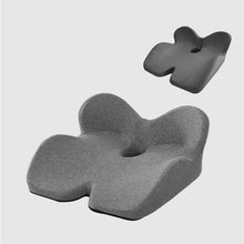 Load image into Gallery viewer, Non-Slip Memory Foam Seat Cushion Posture Correction Slow Rebound Hollow Out Design Prevent Hemorrhoids Give Birth Pain Relieve
