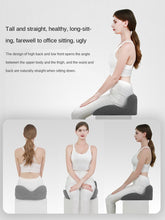 Load image into Gallery viewer, Non-Slip Memory Foam Seat Cushion Posture Correction Slow Rebound Hollow Out Design Prevent Hemorrhoids Give Birth Pain Relieve