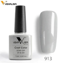 Load image into Gallery viewer, 2018 New Free Shipping Nail Art Design Manicure Venalisa 60Color 7.5Ml Soak Off Enamel Gel Polish LED UV Gel Nail Polish Lacquer - Bán Cà Chua