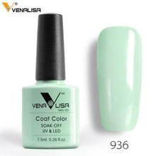 Load image into Gallery viewer, 2018 New Free Shipping Nail Art Design Manicure Venalisa 60Color 7.5Ml Soak Off Enamel Gel Polish LED UV Gel Nail Polish Lacquer - Bán Cà Chua