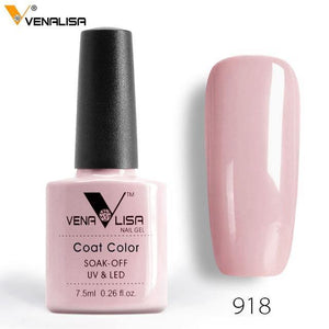 2018 New Free Shipping Nail Art Design Manicure Venalisa 60Color 7.5Ml Soak Off Enamel Gel Polish LED UV Gel Nail Polish Lacquer - Bán Cà Chua