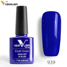 Load image into Gallery viewer, 2018 New Free Shipping Nail Art Design Manicure Venalisa 60Color 7.5Ml Soak Off Enamel Gel Polish LED UV Gel Nail Polish Lacquer - Bán Cà Chua