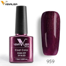 Load image into Gallery viewer, 2018 New Free Shipping Nail Art Design Manicure Venalisa 60Color 7.5Ml Soak Off Enamel Gel Polish LED UV Gel Nail Polish Lacquer - Bán Cà Chua