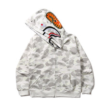 Load image into Gallery viewer, 2022 Fashion Hoodie Spring Stretwear Embroidery Hoodie Casual Cardigan Top Apes Shark Coat Cotton M-3XL Unisex Adults худи