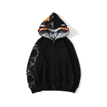 Load image into Gallery viewer, 2022 Fashion Hoodie Spring Stretwear Embroidery Hoodie Casual Cardigan Top Apes Shark Coat Cotton M-3XL Unisex Adults худи