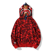 Load image into Gallery viewer, 2022 Fashion Hoodie Spring Stretwear Embroidery Hoodie Casual Cardigan Top Apes Shark Coat Cotton M-3XL Unisex Adults худи