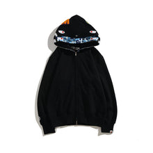 Load image into Gallery viewer, 2022 Fashion Hoodie Spring Stretwear Embroidery Hoodie Casual Cardigan Top Apes Shark Coat Cotton M-3XL Unisex Adults худи
