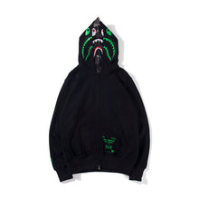 Load image into Gallery viewer, 2022 Fashion Hoodie Spring Stretwear Embroidery Hoodie Casual Cardigan Top Apes Shark Coat Cotton M-3XL Unisex Adults худи