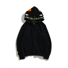 Load image into Gallery viewer, 2022 Fashion Hoodie Spring Stretwear Embroidery Hoodie Casual Cardigan Top Apes Shark Coat Cotton M-3XL Unisex Adults худи
