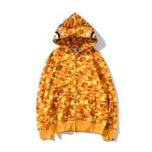 Load image into Gallery viewer, 2022 Fashion Hoodie Spring Stretwear Embroidery Hoodie Casual Cardigan Top Apes Shark Coat Cotton M-3XL Unisex Adults худи