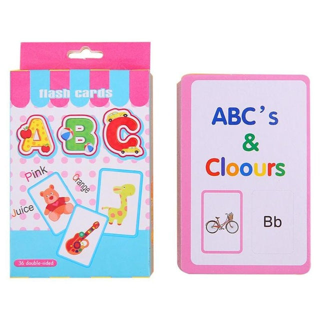 ABC English Alphabet Card 123 Writing Card Children Kids Literacy Learning Card Educational Toys For Early Educational - Bán Cà Chua