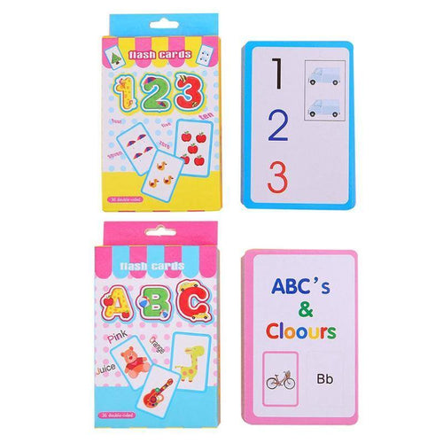 ABC English Alphabet Card 123 Writing Card Children Kids Literacy Learning Card Educational Toys For Early Educational - Bán Cà Chua