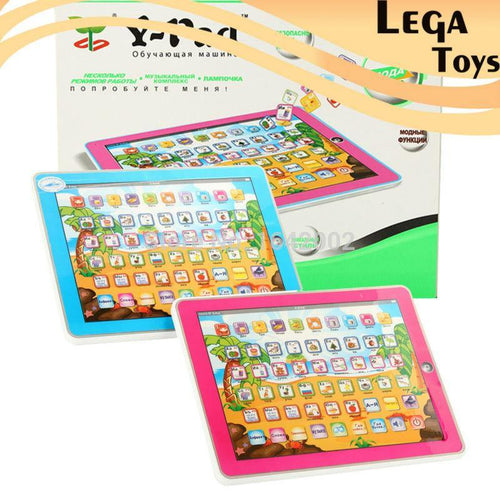 Educational Toys For Children's tablet Comput in Russian language learning Y-Pad for Kids ABC Y Pad Russian toy with Light - Bán Cà Chua