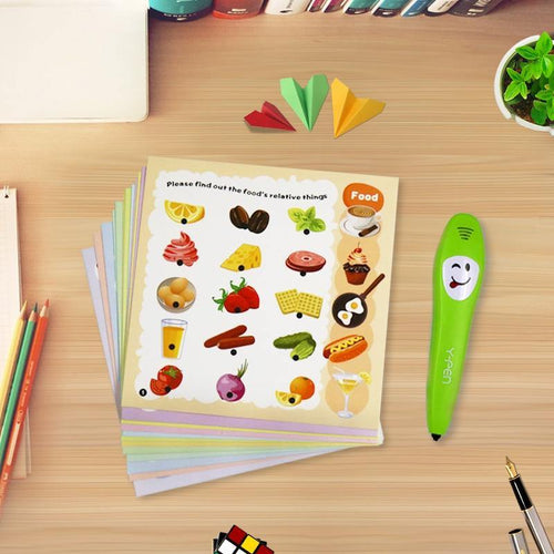 Educational Toys for Children ypen ebook abc English Language Learning Machine teaching children pen Interactive Toys - Bán Cà Chua