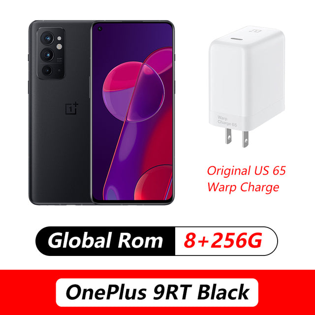 Global Firmware OnePlus 9RT 5G Smartphone Snapdagon 888 6.62 " AMOLED 120Hz 4500 Amh 65Warp Charging 50MP Main Camera Android 12