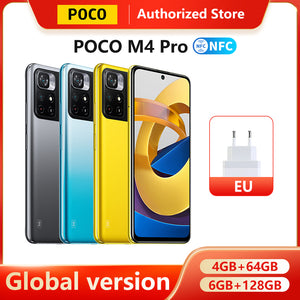 Global Version POCO M4 Pro 5G Smartphone 64GB/128GB ROM MTK Dimensity 810 90Hz 6.6&quot; DotDisplay 50MP 5000mAh Battery 33W Pro NFC