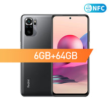 Load image into Gallery viewer, Global Version Xiaomi Redmi Note 10S Mobile 6GB 64GB /128GB G95 Octa Core 64MP Camera 6.43&quot; AMOLED DotDisplay 5000mAh Battery