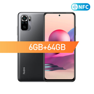 Global Version Xiaomi Redmi Note 10S Mobile 6GB 64GB /128GB G95 Octa Core 64MP Camera 6.43&quot; AMOLED DotDisplay 5000mAh Battery