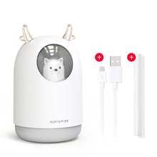 Load image into Gallery viewer, New Humidifier Cute Pet Mini Household Small Moisturizing Aromatherapy Car Creativity Air Bear USB Humidifier LED Mist Maker
