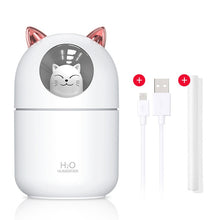 Load image into Gallery viewer, New Humidifier Cute Pet Mini Household Small Moisturizing Aromatherapy Car Creativity Air Bear USB Humidifier LED Mist Maker