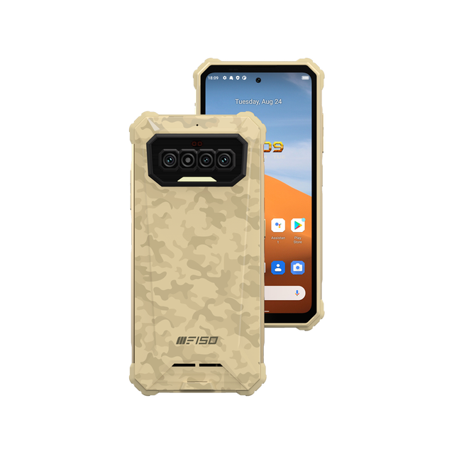 IIIF150 R2022 6.78'' FHD 90Hz Display 8GB+128GB With NFC IP68/IP69K Waterproof Rugged Phone 64MP+20MP Night Vision Smartphone