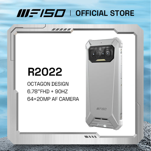 IIIF150 R2022 6.78'' FHD 90Hz Display 8GB+128GB With NFC IP68/IP69K Waterproof Rugged Phone 64MP+20MP Night Vision Smartphone
