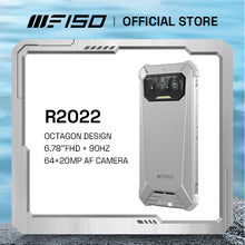 Load image into Gallery viewer, IIIF150 R2022 6.78&#39;&#39; FHD 90Hz Display 8GB+128GB With NFC IP68/IP69K Waterproof Rugged Phone 64MP+20MP Night Vision Smartphone
