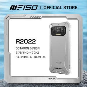 IIIF150 R2022 6.78&#39;&#39; FHD 90Hz Display 8GB+128GB With NFC IP68/IP69K Waterproof Rugged Phone 64MP+20MP Night Vision Smartphone
