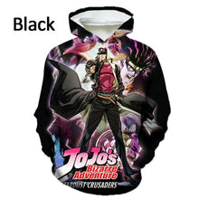 Load image into Gallery viewer, Japan Anime JoJo&#39;s Bizarre Adventure 3D Printing Hoodie Unisex Fashion Sweatshirt Pullover Fall/Winter Casual Hooded
