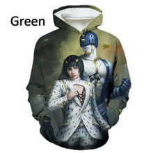 Load image into Gallery viewer, Japan Anime JoJo&#39;s Bizarre Adventure 3D Printing Hoodie Unisex Fashion Sweatshirt Pullover Fall/Winter Casual Hooded