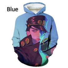 Load image into Gallery viewer, Japan Anime JoJo&#39;s Bizarre Adventure 3D Printing Hoodie Unisex Fashion Sweatshirt Pullover Fall/Winter Casual Hooded