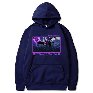 Japan Manga Asta Black Clover Hoodie Funny Men Harajuku Graphic Anime Hooded Sweatshirts Streetwear Cool Hip Hop Pullovers Male
