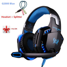 Load image into Gallery viewer, KOTION EACH G2000 G9000 Gaming Headphones Gamer Earphone Stereo Deep Bass Wired Headset with Mic LED Light for PC PS4 X-BOX - Bán Cà Chua
