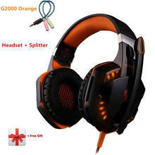 Load image into Gallery viewer, KOTION EACH G2000 G9000 Gaming Headphones Gamer Earphone Stereo Deep Bass Wired Headset with Mic LED Light for PC PS4 X-BOX - Bán Cà Chua