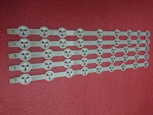New 2set=10pcs LED backlight strip For 40" NDV REV1.0 ABC 39PF3025D 40L1333DB P40LED13 VES390UNDC-01 VES400UNDC-01 VES400UNDS-02 - Bán Cà Chua