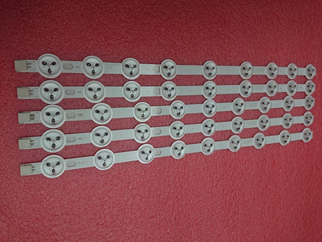 New 2set=10pcs LED backlight strip For 40