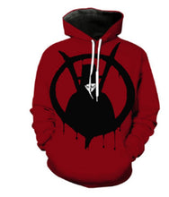 Load image into Gallery viewer, Newest Fashion Women/men&#39;s 3D Print The V for V-Vendetta Hoodies/hooded Sweatshirts  W3