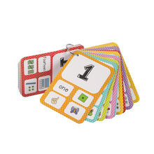 Load image into Gallery viewer, Numbers 0-100 / Letter ABC Baby English  Learning cards Match Game Puzzle Card Learning Chinese English Educational Kids Toys - Bán Cà Chua