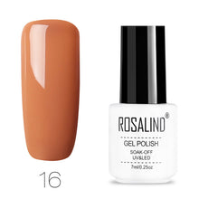 Load image into Gallery viewer, ROSALIND Gel Polish Set All For Manicure Semi Permanent Vernis top coat UV LED Gel Varnish Soak Off Nail Art Gel Nail Polish - Bán Cà Chua