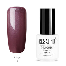 Load image into Gallery viewer, ROSALIND Gel Polish Set All For Manicure Semi Permanent Vernis top coat UV LED Gel Varnish Soak Off Nail Art Gel Nail Polish - Bán Cà Chua