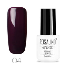 Load image into Gallery viewer, ROSALIND Gel Polish Set All For Manicure Semi Permanent Vernis top coat UV LED Gel Varnish Soak Off Nail Art Gel Nail Polish - Bán Cà Chua
