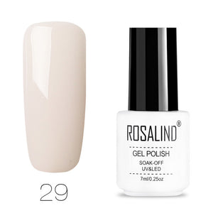 ROSALIND Gel Polish Set All For Manicure Semi Permanent Vernis top coat UV LED Gel Varnish Soak Off Nail Art Gel Nail Polish - Bán Cà Chua