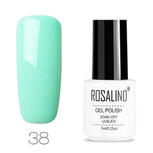 Load image into Gallery viewer, ROSALIND Gel Polish Set All For Manicure Semi Permanent Vernis top coat UV LED Gel Varnish Soak Off Nail Art Gel Nail Polish - Bán Cà Chua