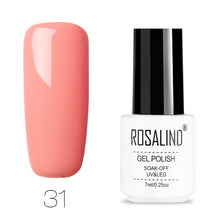 Load image into Gallery viewer, ROSALIND Gel Polish Set All For Manicure Semi Permanent Vernis top coat UV LED Gel Varnish Soak Off Nail Art Gel Nail Polish - Bán Cà Chua