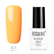 Load image into Gallery viewer, ROSALIND Gel Polish Set All For Manicure Semi Permanent Vernis top coat UV LED Gel Varnish Soak Off Nail Art Gel Nail Polish - Bán Cà Chua
