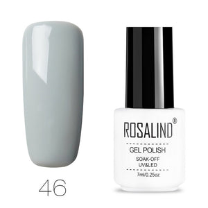 ROSALIND Gel Polish Set All For Manicure Semi Permanent Vernis top coat UV LED Gel Varnish Soak Off Nail Art Gel Nail Polish - Bán Cà Chua