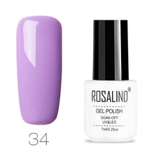 Load image into Gallery viewer, ROSALIND Gel Polish Set All For Manicure Semi Permanent Vernis top coat UV LED Gel Varnish Soak Off Nail Art Gel Nail Polish - Bán Cà Chua